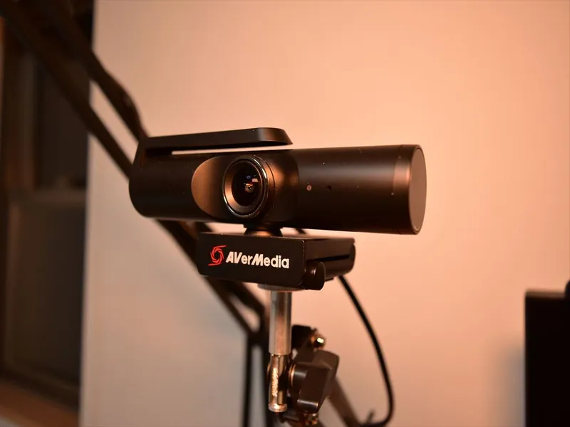 AVerMedia Live Streamer CAM 513本体のクローズアップ