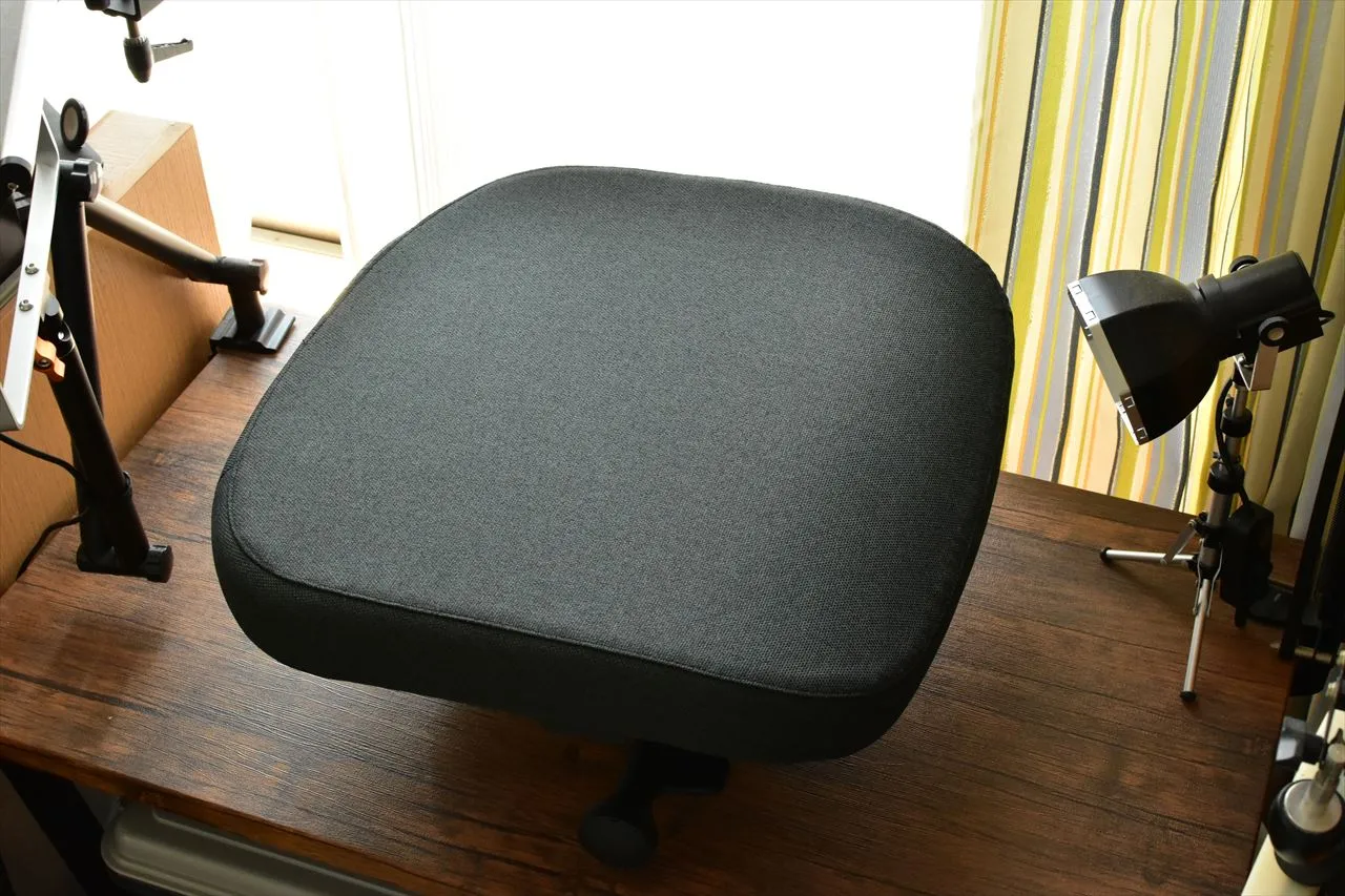 FlexiSpot C2の座面クッション部分