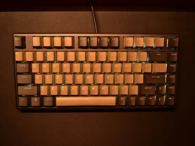 Niz Micro82 Black【2021年版】キーボード全体を正面から撮影