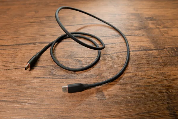 Anker PowerLine III Flowを別角度から見た様子