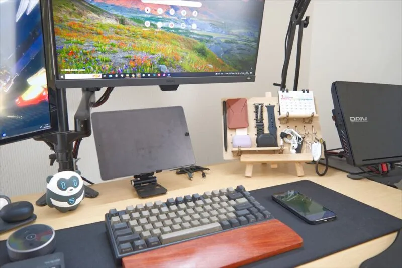 Remote Mouseアプリを使う際のPC側デスク環境