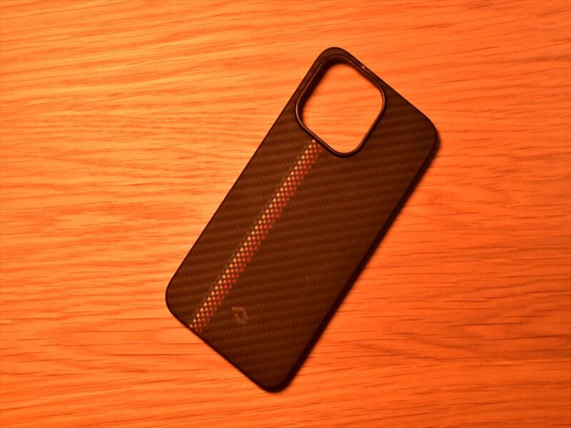 PITAKA MagEZ Case2 浮織 ケース for iPhone13pro 黒色